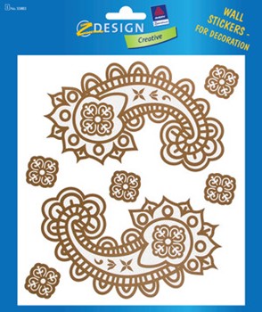 Z-Design 55883, Creative - Wandsticker, Motiv Ornamente, 2 Bogen