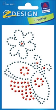 Z-Design 55922, Creative - Textildecoration, Motiv Marienkäfer, 1 Stück