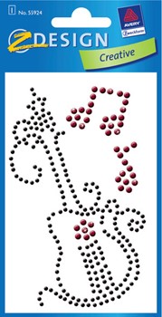 Z-Design 55924, Creative - Textildecoration, Motiv Rock-Motiv, 1 Stück