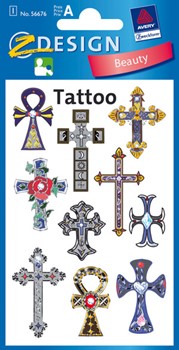 Z-Design 56676, Beauty - Tattoos, Kreuze, 1 Bogen