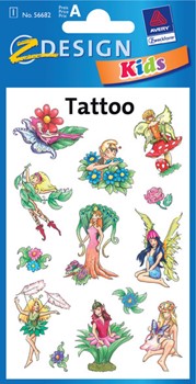 Z-Design 56682, Kids - Tattoos, Feen, beglimmert, 1 Bogen