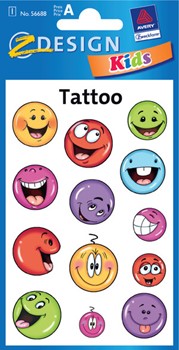 Z-Design 56688, Kids - Tattoos, Gesichter, 1 Bogen