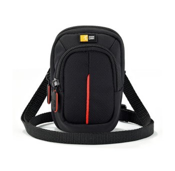 Case Logic DCB302K, Kamera-Tasche, Nylon, schwarz/rot