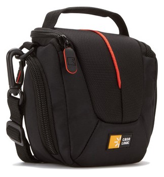Case Logic DCB303K, Camcorder-Tasche, Nylon, schwarz/rot