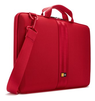Case Logic QNS116R, Notebook-Tasche, Nylon/EVA, rot, 40,6 cm (16")
