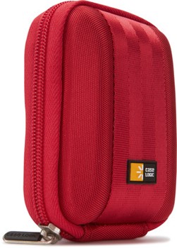 Case Logic QPB201R, Kompaktkamera-Tasche, Nylon/EVA, rot