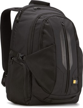 Case Logic RBP117, Notebook-Rucksack, Nylon, schwarz, 43,2 cm (17,3"), 33,5x14,5x49,5cm