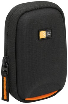 Case Logic SLDC201, Kompaktkamera-Tasche, EVA-Nylon, schwarz/orange