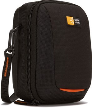 Case Logic SLMC200, System-Kamera-Tasche, EVA, schwarz/orange, 12x8,5x17,5 cm