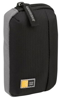 Case Logic TBC301K, Kameratasche S für Kompaktkameras, Nylon schwarz, 1 Stück