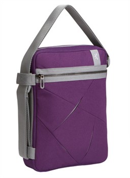 Case Logic ULA110P, Netbook-Tasche, Nylon, lila/grau, 25,9 cm (7-10,2")