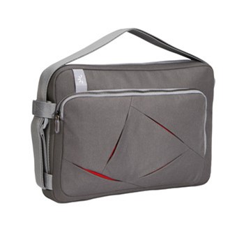 Case Logic ULA112G, Notebook-Tasche, Nylon, grau/rot, 30,7 cm (10-12,1")