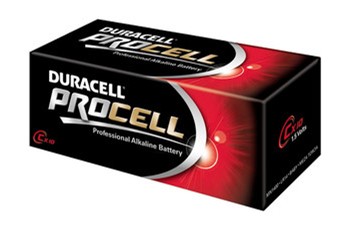 Duracell DUR005945, Procell Batterien, C, 10 Stück lose