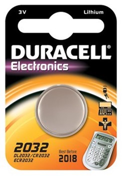 Duracell DUR953011, Elektronik-Batterie 2032, 3V, 220 mAh, Lithium, 1 Stück