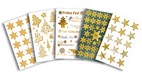 Goldsticker für Weihnachten