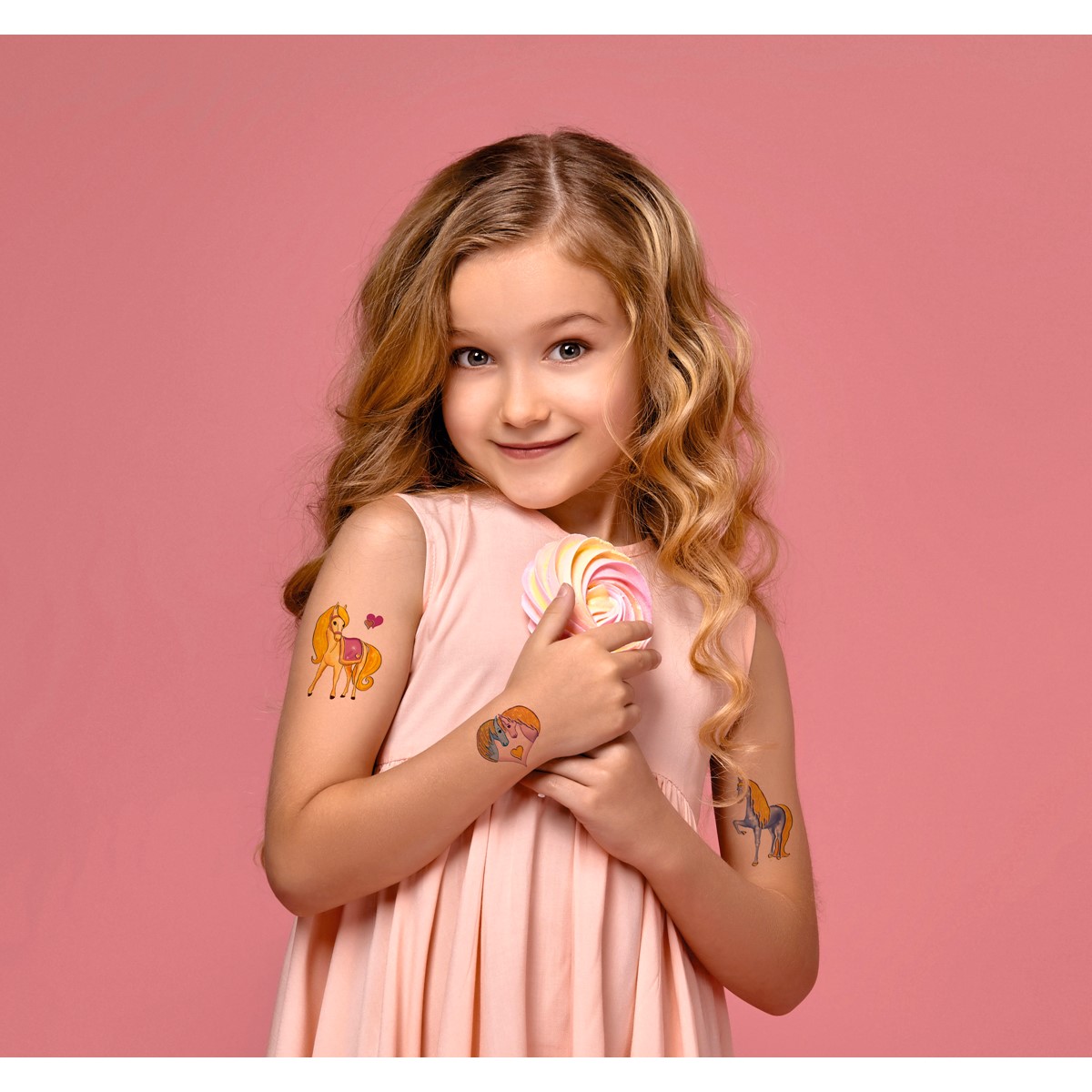 Baby-Kostüm Mit Tattoo-Druck – Gr. 7–12 Monate | Hemd, Hose, Mütze & Ärmel