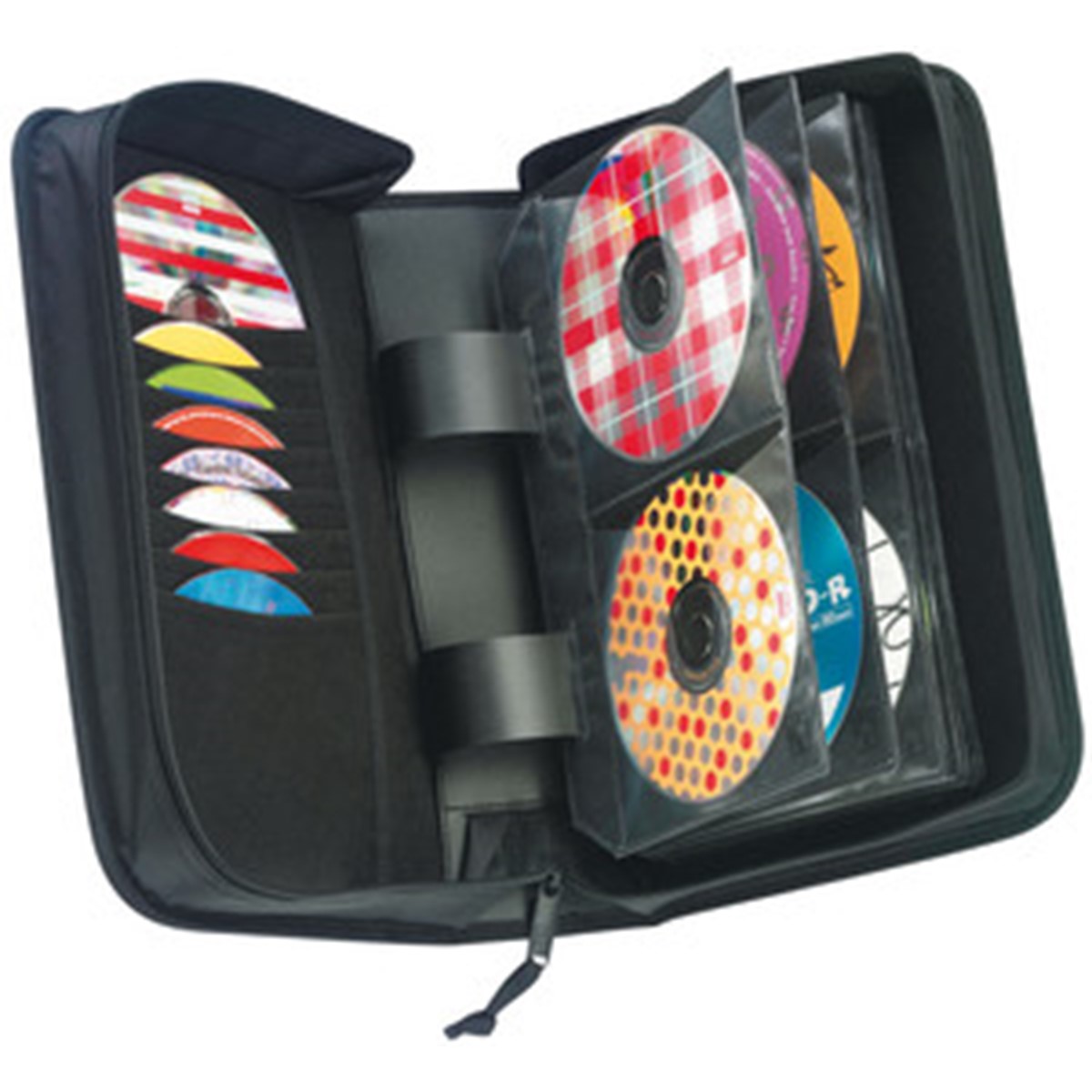 Case Logic CDW92 CDOrdner für 100 CDs 193x85x290 mit Visor Nylon schwarz