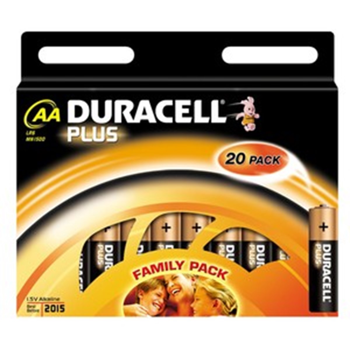 Duracell Plus AAA Batterien (24 Stück) - Langlebige Alkaline-Batterien Mit Duralock-Technologie