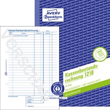 Avery Zweckform Recycling Kassenbestandsrechnung, A5