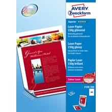 Avery Zweckform Superior Colour Laser Papier glänzend A4 150g