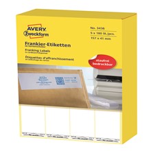 Avery Zweckform Frankieretiketten 157x41 mm, 900 Etiketten