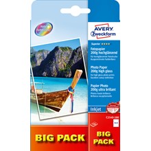 Avery Zweckform Superior Inkjet Photopapier, 10x15cm, 200 g