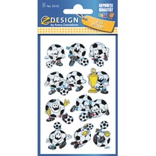 Z-Design 3D Sticker Fußball