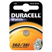 Duracell Uhren-Batterie 362/361
